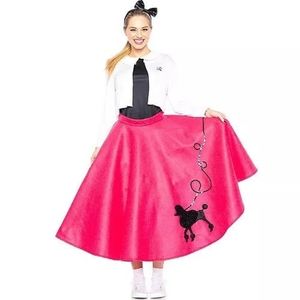 50's Poodle Sock Hop Women's Costume